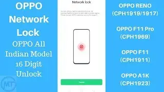 OPPO A1k Network Unlock | OPPO F11 Network Unlock | OPPO F11 Pro Network Unlock Success Phone