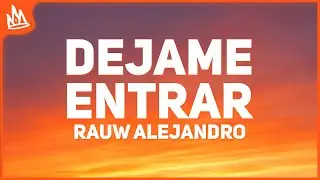 Rauw Alejandro – DEJAME ENTRAR [Letra]