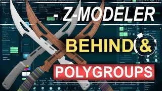 ZBrush - ZModeler Target (Behind-&-Polygroup)