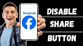 How To Disable Share Button On Facebook | Remove Share Button