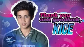 Thank you and goodluck, Kice! | Idol Xclusive Pass | Idol Philippines Season 2