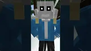 If Sans was in Minecraft #Shorts