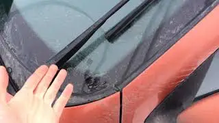 Cтеклоочиститель плохо прижимается к стеклу / Windshield wiper does not adhere well to the glass