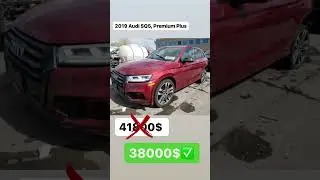 2019 Audi SQ5, Premium Plus41800 ❌….. 38000$✅