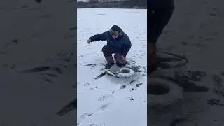 Ловля Судака на Жерлицы ! Судак на живца !