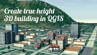 QGIS Tutorial: Create Impressive 3D City Buildings 