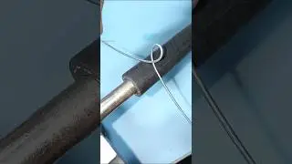 Make your own strong hose clamp with wire 