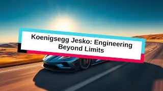 Koenigsegg Jesko: Engineering Beyond Limits