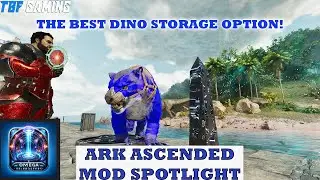 Omega Dino Storage! | Ark Ascended Mod Spotlight | The best dino storage option!