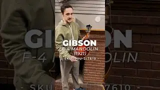 Hey Michael, have you seen a 1920s Gibson F-4 lately?