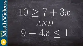 Solving a compound inequality with no solution