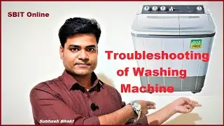 Troubleshooting of Videocon Washing Machine #SBITONLINE