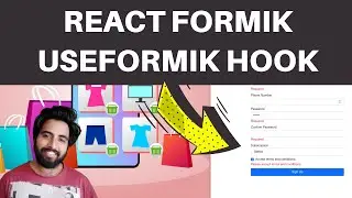 React Formik Tutorial Part-5 | useFormik React Hook || useFormik Vs Formik || Formik Forms in React