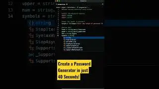 Love coding ❤️❤️  Password Generator using python 