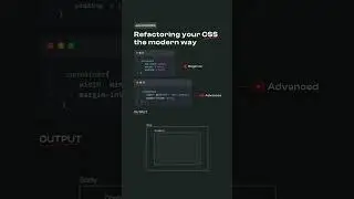 Refactor your CSS the modern way 🤯🤯🤯 