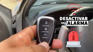 Así activas o desactivas tu ALARMA del Carro / Alarma genérica