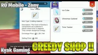 Ragnarok Mobile MVP/Mini Drop Item Only 20K Zeny !!