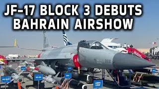 PAF JF-17 Block 3 debuts at Bahrain Airshow 2024 | Haiders reloaded with JF-17C