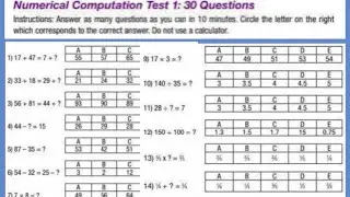 Numerical Computation: Finding the value of