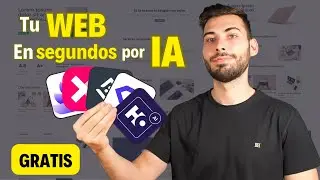 Top 5 herramientas para CREAR Páginas WEB por IA GRATIS ▶ Cómo crear Web en SEGUNDOS (sin código)