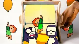 Baby Pico Fly Flipbook Machine Animation