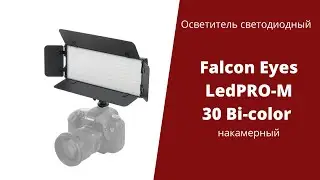 Осветитель светодиодный Falcon Eyes LedPRO-M 30 Bi-color накамерный