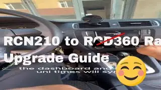 Volkswagen Jetta 1.4 Turbo: RCN210 to RCD360 Radio Upgrade Guide