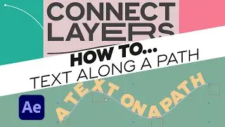 How to... place a text along a path using ConnectLayersPRO