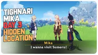 Tighnari and Mika (Day 3) Hidden Location (Bonus Cutscene) Windblume's Breath | Genshin Impact 3.5