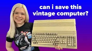 Saving a Commodore Amiga A500 from the trash