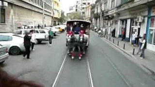 Parada tramvaielor in CARAVANA TIMPULUI, calatorie cu un tramvai cu cai (2), 19 Septembrie 2009