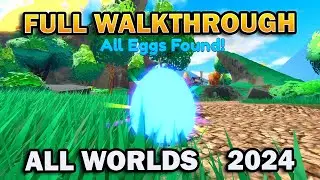 Full Walkthrough - All Egg Locations Egg Hunt World Zero All Worlds 2024