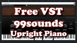 Free VST - 99sounds Upright Piano