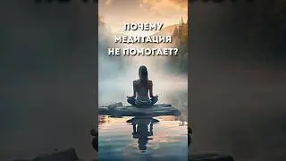 Почему медитация не помогает? #shorts