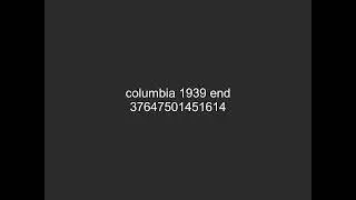 [FICTIONAL] Columbia Pictures (1939, end)