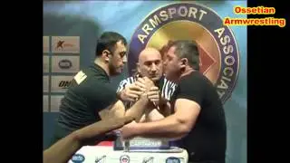 Поединки Георгия Каркузаева в абсолютном чемпионате России по армрестлингу 2011