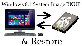 Create System Image Backup of Windows 8.1 and Restore from it