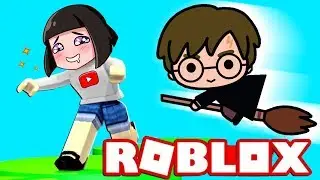 ПОБЕГ ОТ ГАРРИ ПОТТЕРА - Паркур в Хогвартсе РОБЛОКС | Roblox Obby челлендж