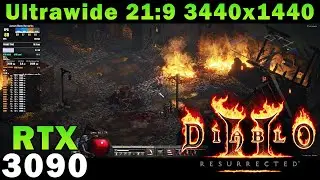 Diablo 2 Resurrected Alpha (Tristram) | RTX 3090 | R7 5800X | Ultra Graphics | Ultrawide 3440x1440