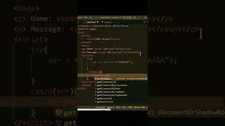 uri error | encode uri | catch | JS Exception Handling | error | error boject | javascript #shorts