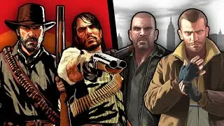 Почему игры RDR - это GTA IV и TLaD на Диком Западе?