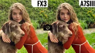 Sony Cinema Line FX3 VS Sony A7S III Footage Test Comparison | No Difference at all!