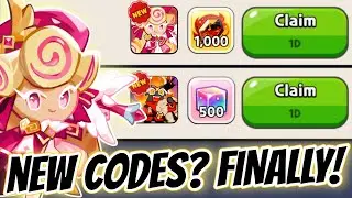 FINALLY! NEW CODES? ⚠️ Claim Special REWARDS in Cookie Run Kingdom!