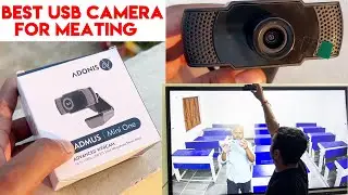 Best USB Full HD Camera Adonis Cadmus use in Smart Board Laptop Desktop for Teaching & Meating.