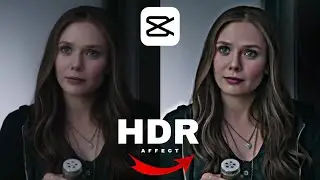 Trending HDR Video Effect in CapCut | HDR CC in CapCut