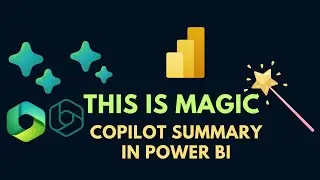 This is Magic! Power BI Copilot Summary Visual