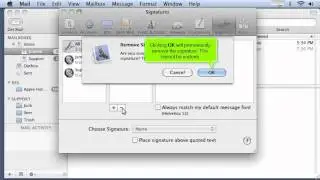 How to create and manage email signatures in Apple Mail