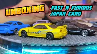 Unboxing Review Crack Hotwheels Fast N Furious Japan Card