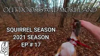 14 Month old Squirrel hunting with dogs 2021 (kill shot!) 2021 Squirrel Season EP # 17