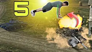 ЗАБАНИЛИ НА ТВИЧЕ | ОТЖИМАЮСЬ 5 РАЗ, ЕСЛИ МЕНЯ УНИЧТОЖАТ! | Tanks Blitz